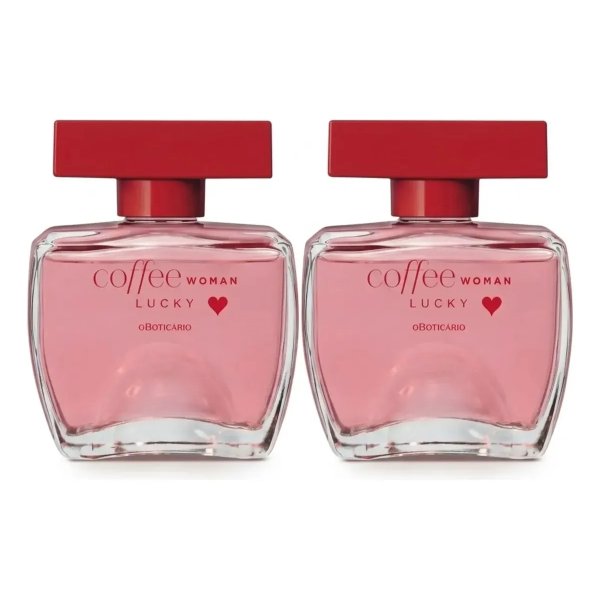 Coffee Woman Lucky: Colônia 2x100ml