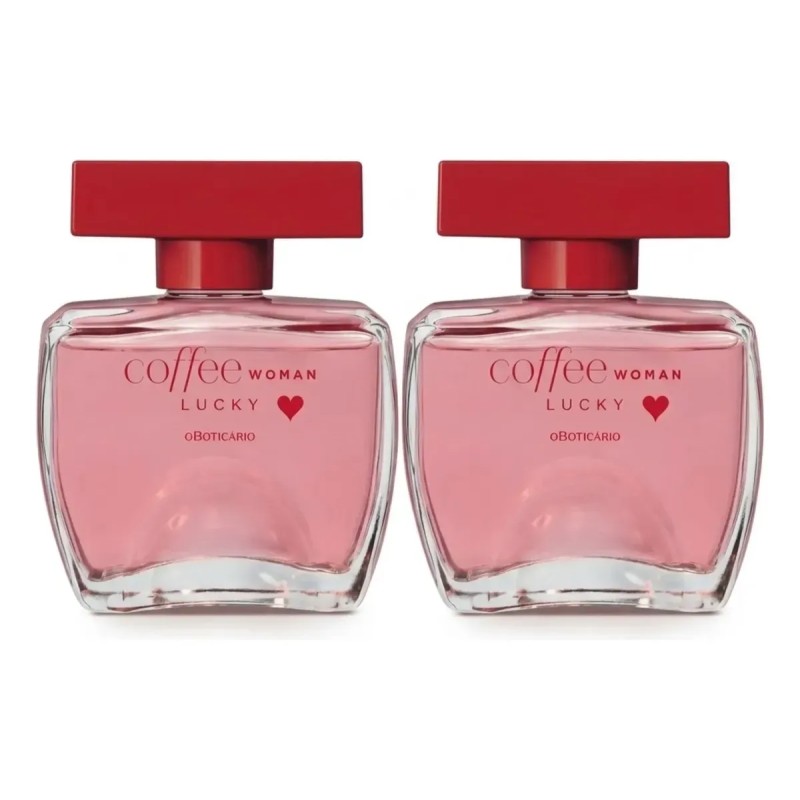 Coffee Woman Lucky: Colônia 2x100ml
