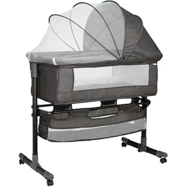 Berço Portátil Bebê Acoplado Co-Bed Connect Maxi baby (Grafite)