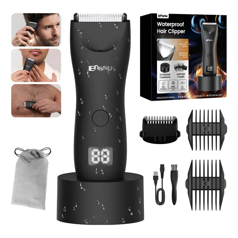 Enssu Aparador De Pelos Corporais Masculino Com Base Cor ...