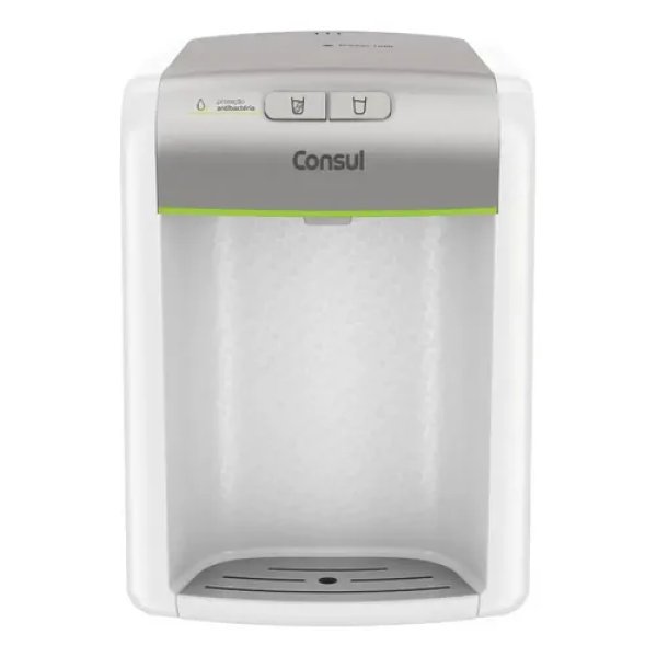 Purificador de água Consul Branco refrigerado com proteção antibactérias CPB34ASVNA