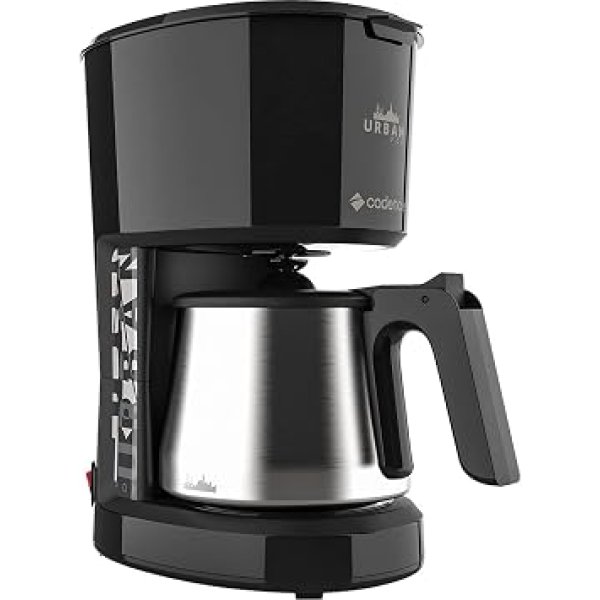 Cafeteira Urban Pop Preto/Inox, 110V, Cadence