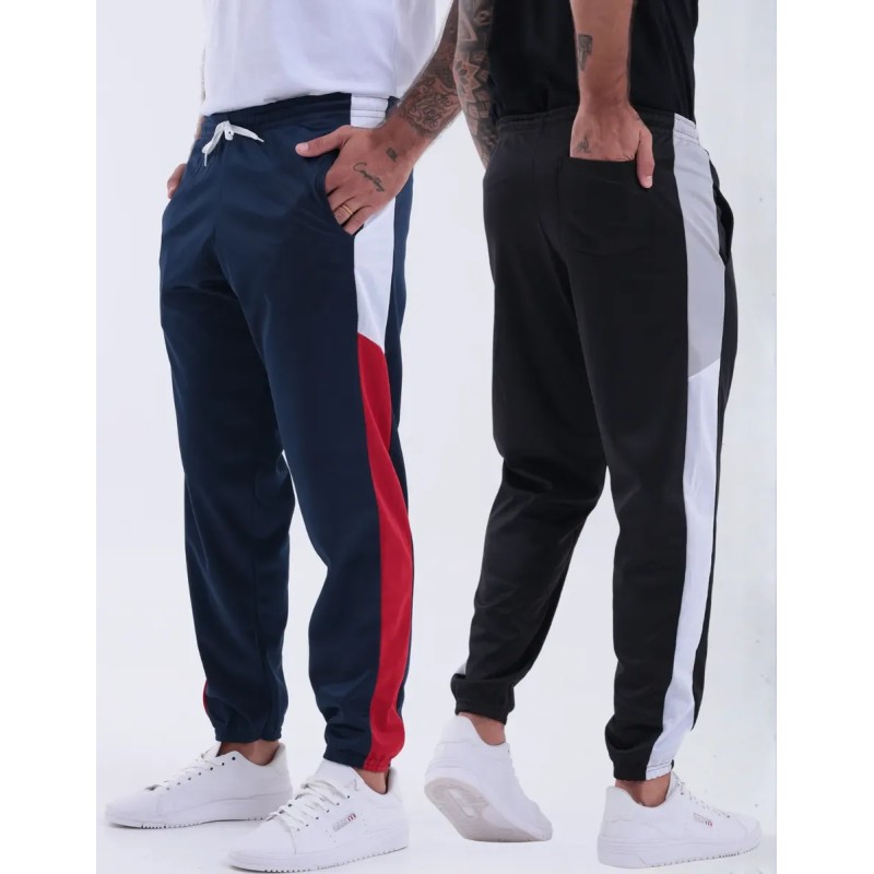 Kit2 Calça Moletom Masculina Academia Corrida Chimpa Esporte