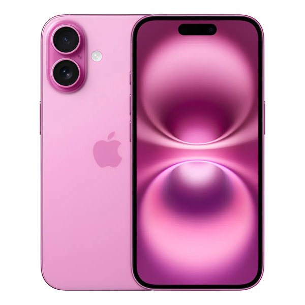 Apple iPhone 16 (256 GB) - Rosa - Distribuidor Autorizado