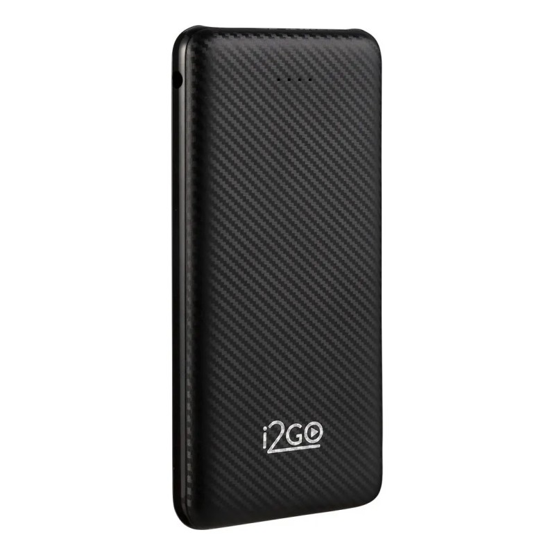 Carregador Portátil Power Bank I2go 10000mah Cor Preto