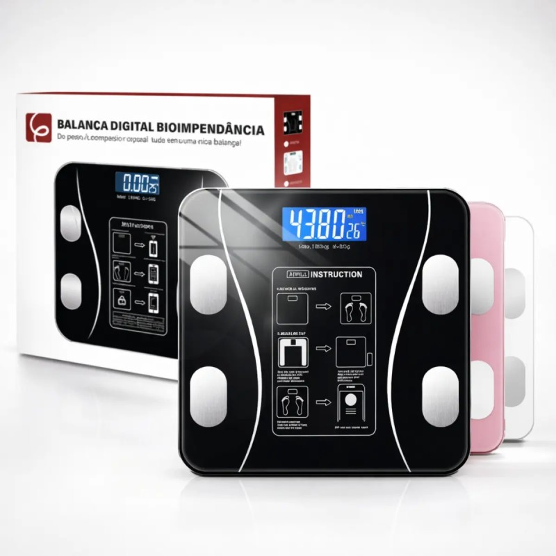 Eps-6905 Balança Epsilon Inteligente Bluetooth Com App, L...