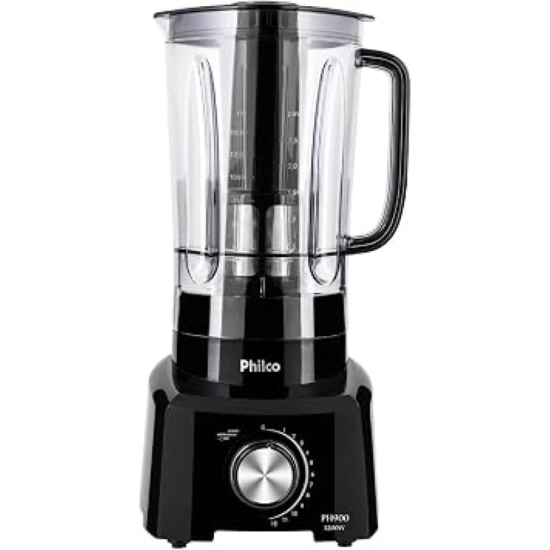 Liquidificador, Ph900, 3L, Preto, 110V, Philco