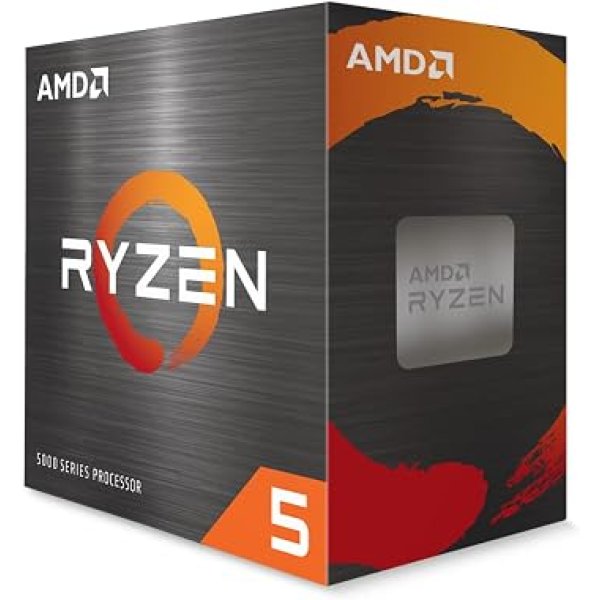 Processador AMD Ryzen 5 5500 100100000457BOX, Cerâmica Cinza