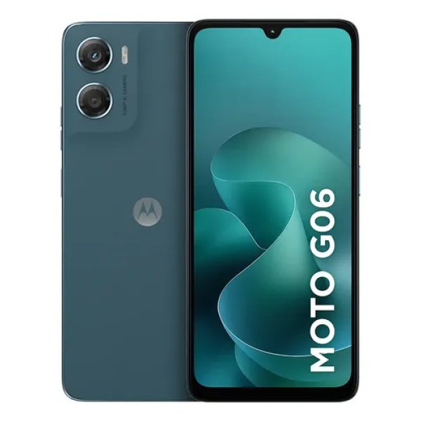 Smartphone Motorola Moto G06 - 128gb 12gb (4gb Ram + 8gb Ram Boost) E Camera 50mp Com Ai Bateria De 5200 Mah Tela 6.9 - Azul Marinho
