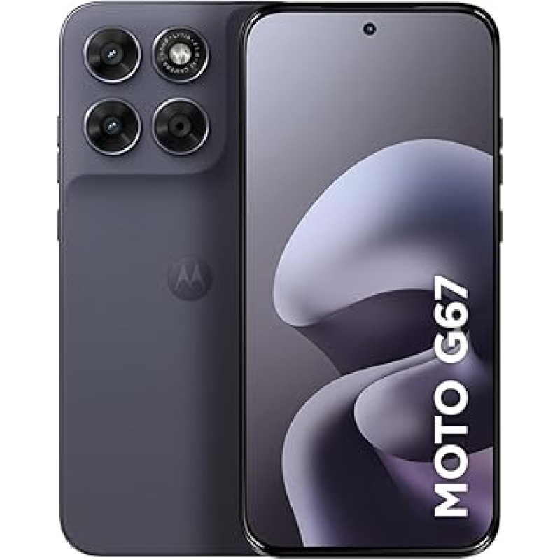 Smartphone Motorola Moto G67 5G - 128GB 12GB (4GB RAM + 8...
