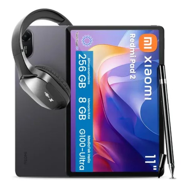 Tablet Xiaomi Redmi Pad 2 G100 Ultra 256gb 8gb+ - cinza escuro