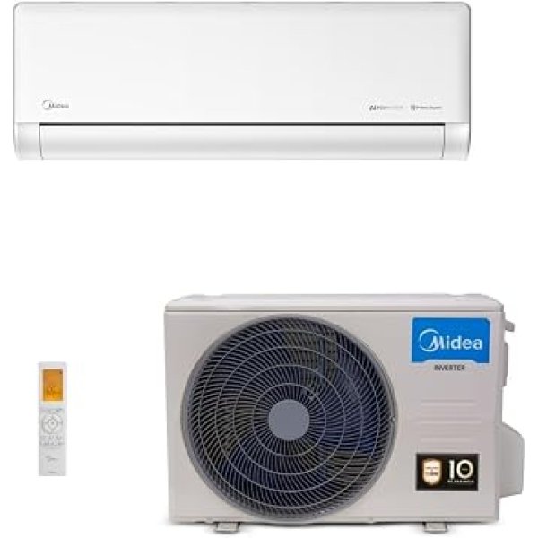 Ar Condicionado Split Hi Wall Ai Ecomaster Midea Inverter 18000 Btus Frio R32 220v