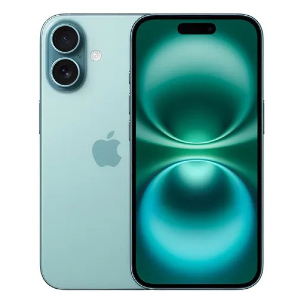 Apple iPhone 16 (128 GB) - Verde-acinzentado - Distribuidor Autorizado
