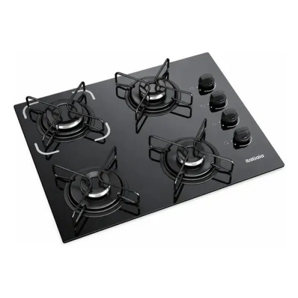 Cooktop Itatiaia Essencial 4 Bocas cor Preto