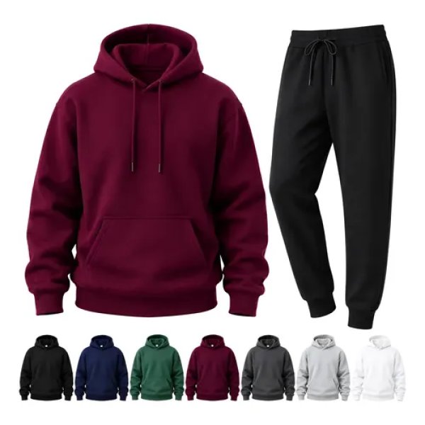 Conjunto Moletom Masculino,incluir Casaco Com Capuz E Calças