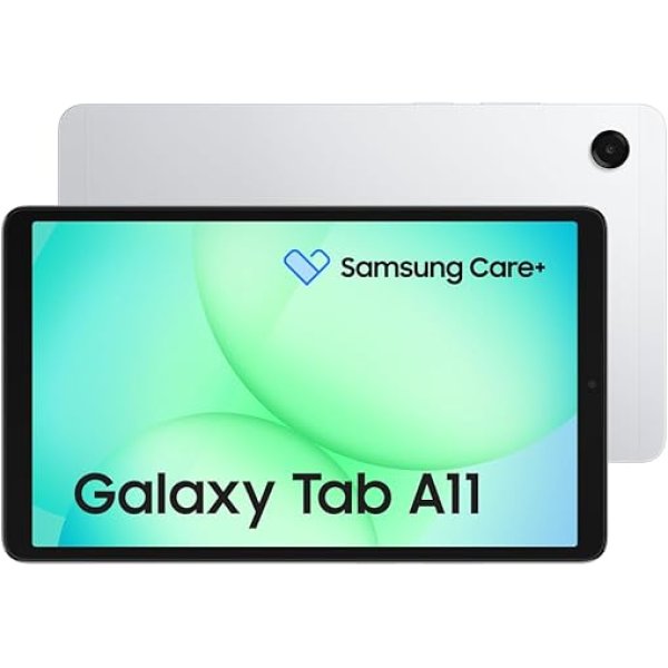 Tablet Samsung Galaxy TAB A11, 64GB, 4GB RAM, Tela de 8.7", Bateria 5.100mAh, Câmera frontal 5MP, Câmera traseira 8MP, WiFi, Android 15