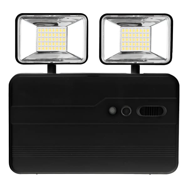 Luz de Emergência LED Avant Pro 5W Recarregável Preto 6000K Interior