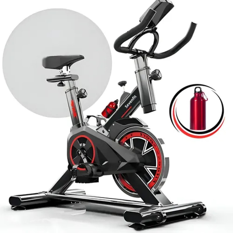 Bicicleta Ergométrica Fitness Para Cardio E Musculação Co...