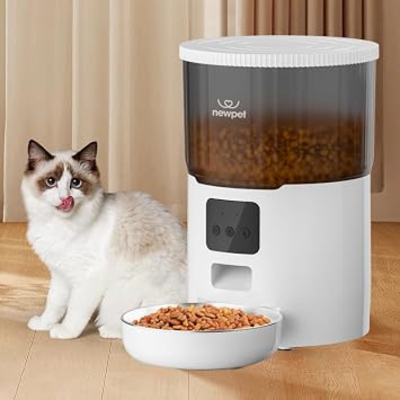 Alimentador Automático Pet, 4L Comedouro para Caes Fácil ...