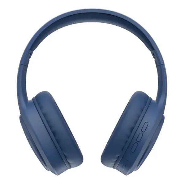 Fone De Ouvido Headphone Dapon H02d Bluetooth 5.1 Over-ear 22 Horas De Bateria Cor Azul