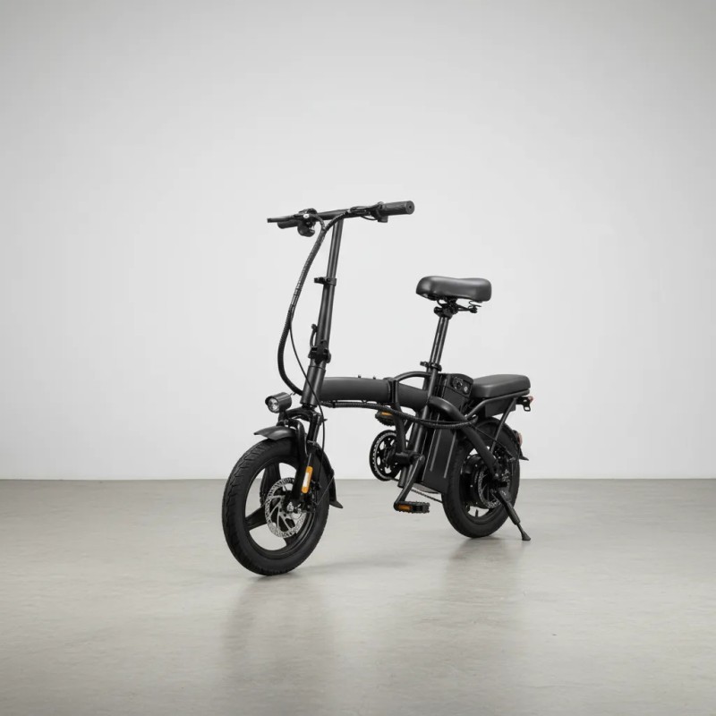Bicicleta Elétrica Dobrável Zj Scooter 550w 25km/h 48v 12a
