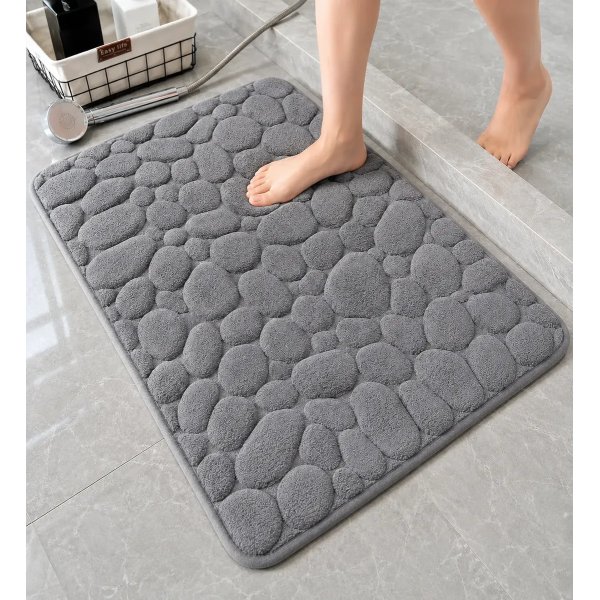 Tapete Banheiro Antiderrapante Macio Absorvente 60x40