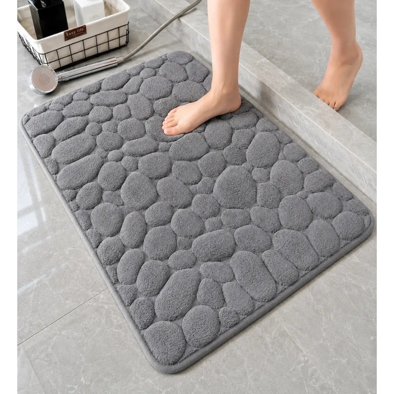 Tapete Banheiro Antiderrapante Macio Absorvente 60x40