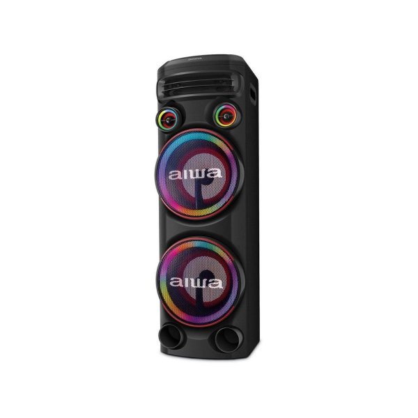 Caixa de Som Torre Aiwa AWS-T2W-02 Bluetooth 2300W RMS Amplificada