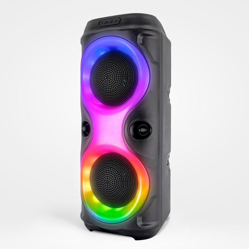 Caixa de som Bluetooth Portátil Com Led RGB Portátil FM U...