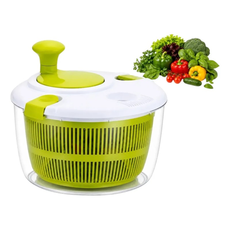 Seca Salada Centrífuga Secador Folhas Verduras Legumes 5l