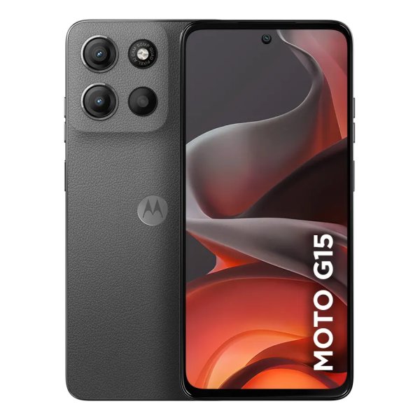 Smartphone Motorola Moto G15 - 256gb 4gb Ram+8gb Ram Boost e Camera 50mp Com Ai E Night Vision Bateria De 5200 Mah Tela Fhd+ 6.7 Com Superbrilho Nfc - Grafite