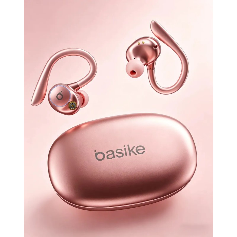 Fone de Ouvido Bluetooth 5.4 TWS com Ear Clip e Gancho, S...