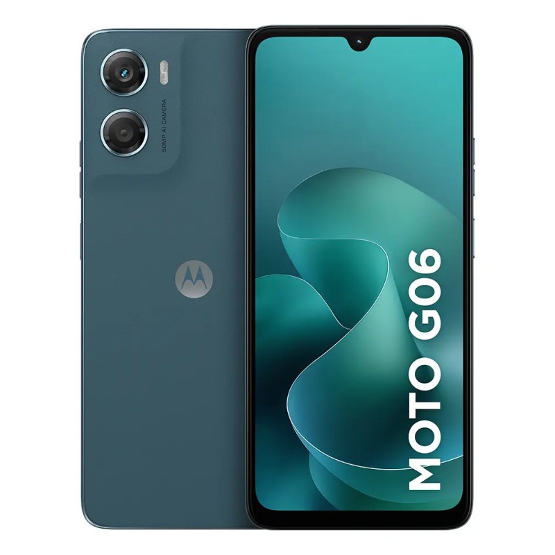 Smartphone Moto G06 Azul 128Gb/4RAm(+8 RAM boost), Câmera...
