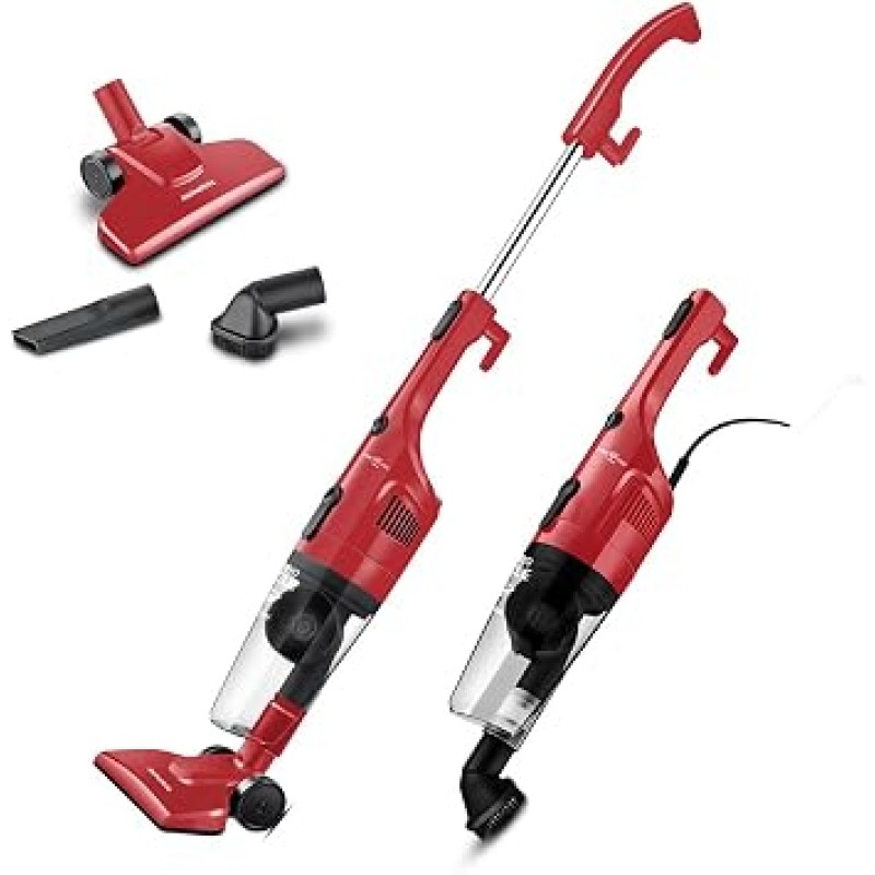 MONDIAL Aspirador de Pó, Turbo Cycle Vermelho/Preto 1100W...