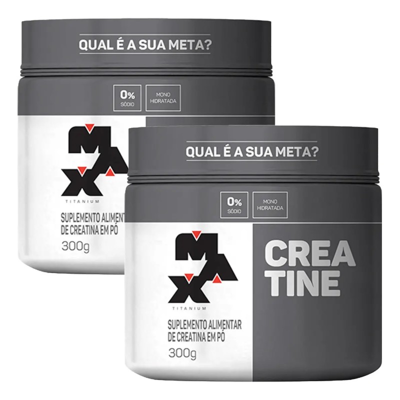 Combo/Kit 2x Creatina Monohidratada 300g Pó