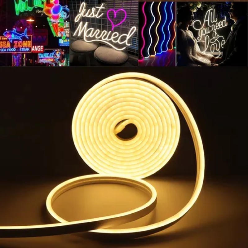 Fita LED Neon Flexível 3528 120Led VLX 5 metros Mangueira...