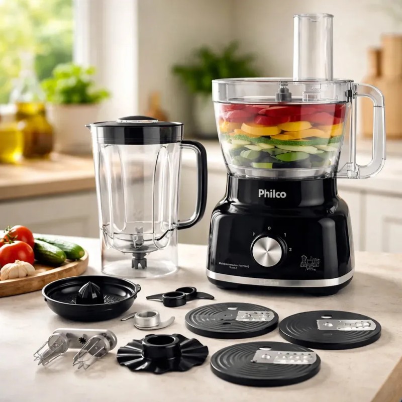 Multiprocessador PMP1600P 9 Em 1 1700W Philco