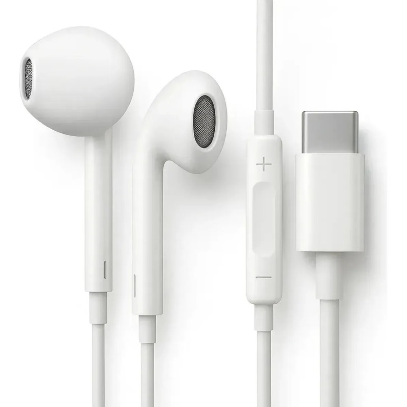 Fones De Ouvido Usb-c Tipo C Com Microfone Integrado Som ...