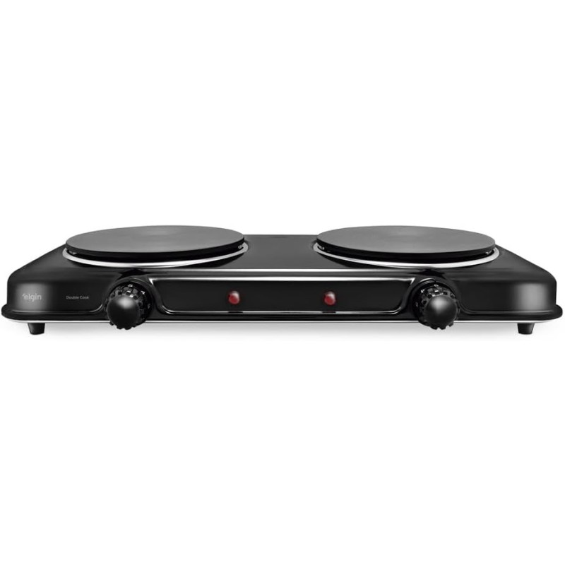 Fogão Elétrico Portátil Cooktop Elgin Double Cook 2 Bocas...