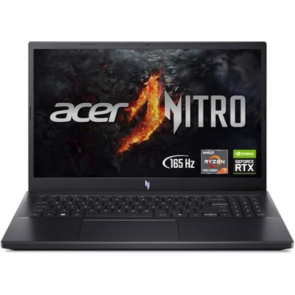 Notebook Acer Nitro V15 ANV15-41-R4Q9 R77735HS AMD Ryzen 7 32GB 512GB SSD NVIDIA RTX 4050 15.6” FHD LED IPS 165Hz AGPOS