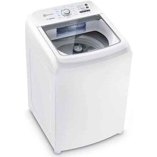 Máquina de Lavar Electrolux 15kg Branca Essential Care com Cesto Inox e Jet&Clean (LED15) - 127V