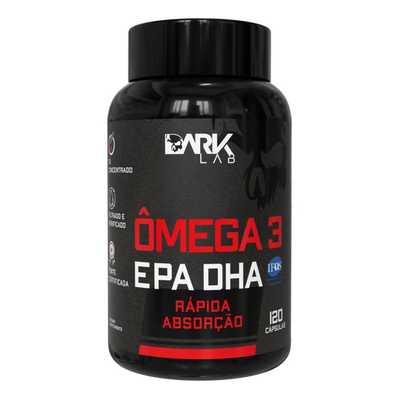Ômega 3 Epa Dha 120 Cápsulas Dark Lab