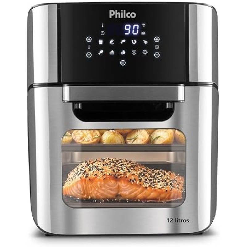 Fritadeira Philco Air Fryer Oven 12L PFR2200P - 127V