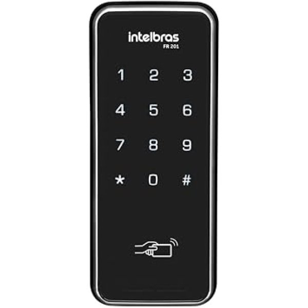 Fechadura Digital de Sobrepor Touch Screen FR 201 Intelbras