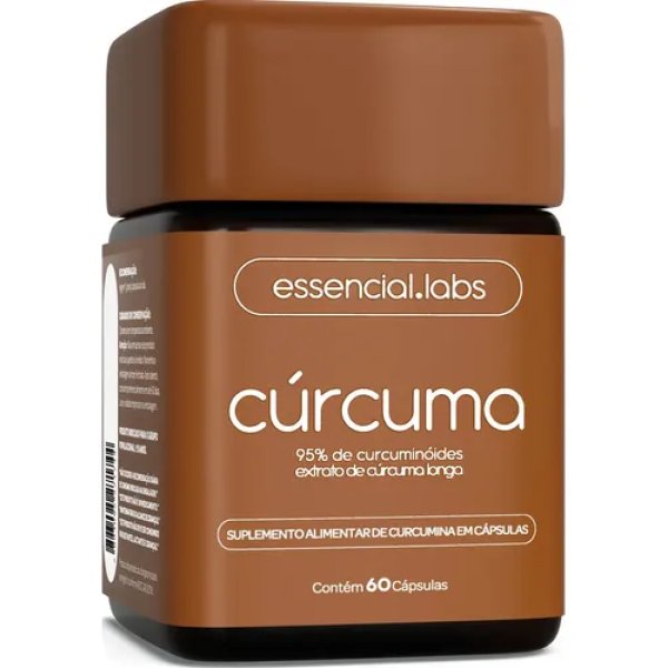 CÚRCUMA PURA - Fórmula com Máxima Concentração e Biodisponibilidade - 60 Doses