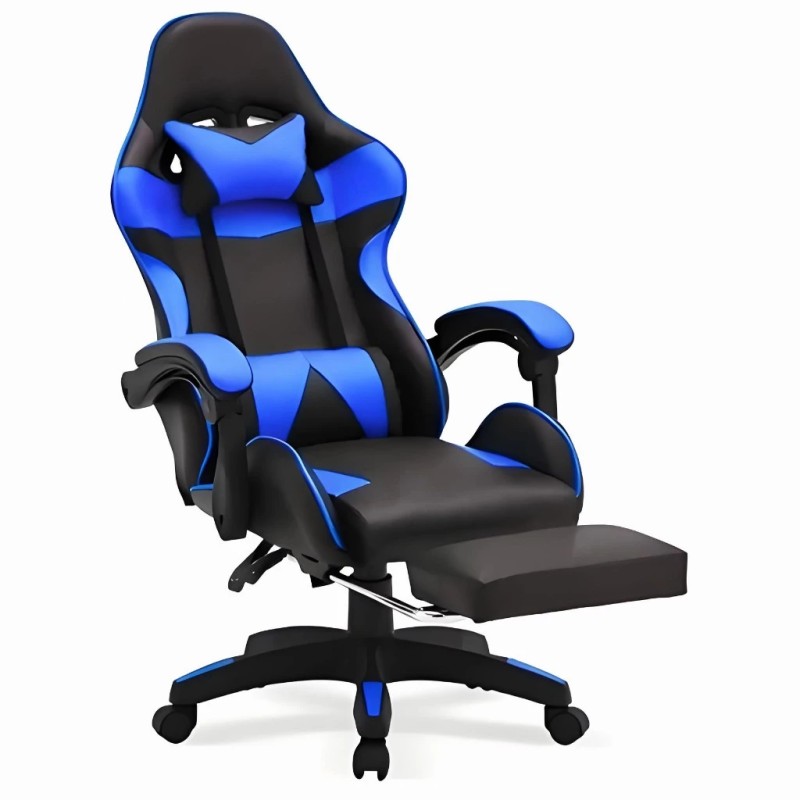Cadeira de jogo profissional Ergonomia Altura ajustável C...