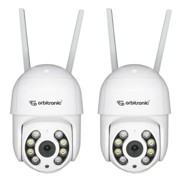 Kit 2 Câmera Segurança Wifi Orb776 Com Resolução 1080p
