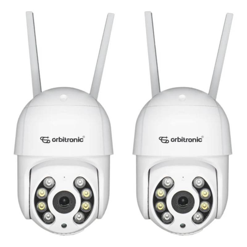 Kit 2 Câmera Segurança Wifi Orb776 Com Resolução 1080p
