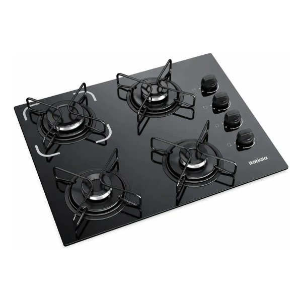 Cooktop Itatiaia Essencial 4 Bocas cor Preto