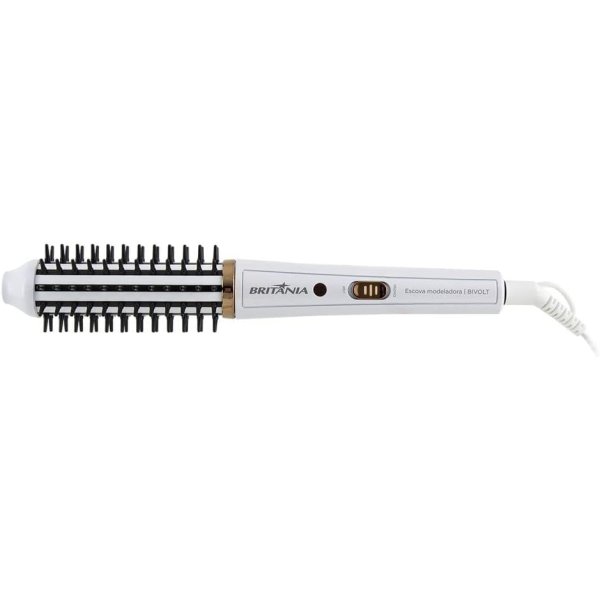 Britânia Escova Modeladora BEC04 2 em 1 Bivolt Plástico e Metal
